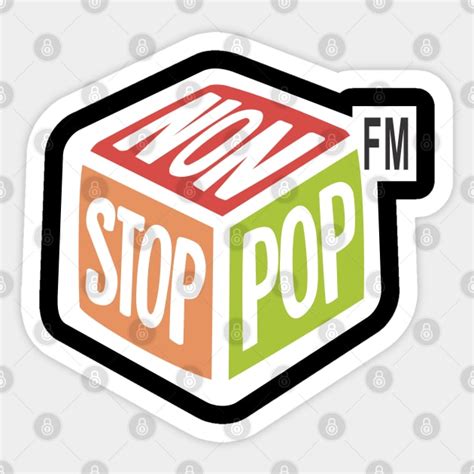 Non Stop Pop FM Radio - Grand Theft Auto - Sticker | TeePublic