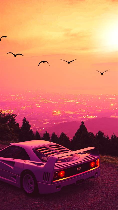 Ferrari F40 Gran Turismo Sport In 2160x3840 Resolution | Jdm wallpaper ...