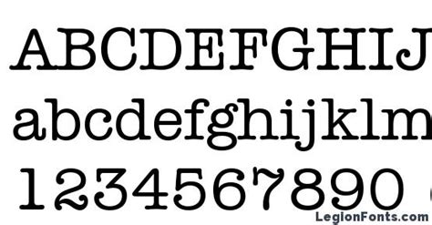 American Typewriter Medium BT Font Download Free / LegionFonts