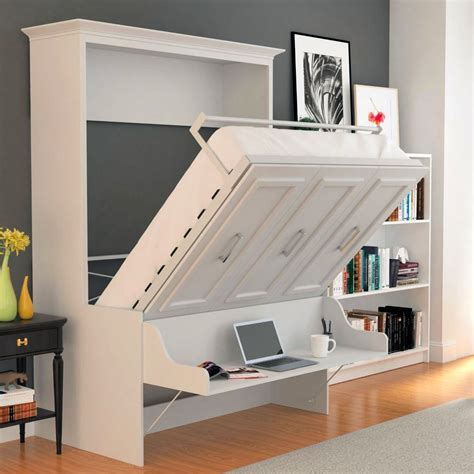 15 Free DIY Murphy Bed With Desk Plans