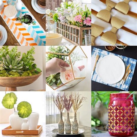 DIY Table Decorations that Look Great Year-Round - DIY Candy