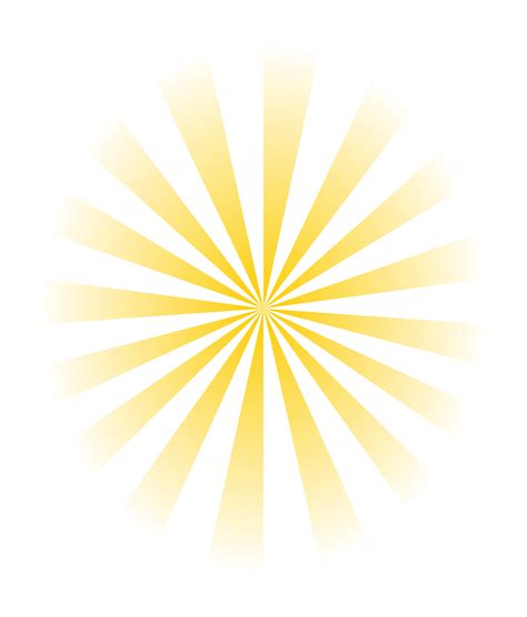 Gradient Retro Radial Sunburst With Color Sun Rays Transparent 24515866 PNG