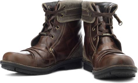 Woodland Boots For Men - Buy Sienna Brown Color Woodland Boots For Men Online at Best Price ...