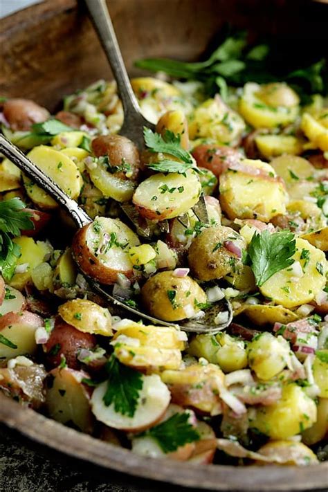 French-Style Potato Salad - Easy with a touch of elegance! | Potatoe ...