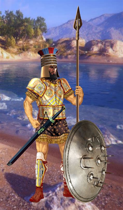 Philistine warrior (1200-332 BCE) | Ancient warfare, Ancient israelites, Sea peoples