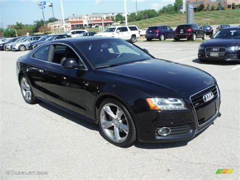 Brilliant Black 2009 Audi A5 3.2 quattro S Line Coupe Exterior Photo #107006636 | GTCarLot.com