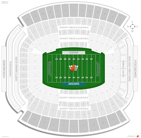 Everbank Field Seating Chart Georgia Florida Game | Brokeasshome.com