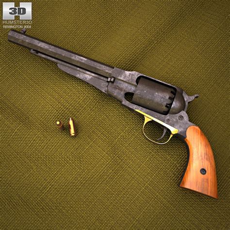 Remington Model 1858 modelo 3D - Arma no Hum3D