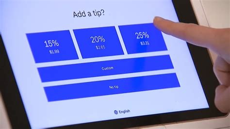 Self-checkout screens now asking customers for tips as consumers cry ...