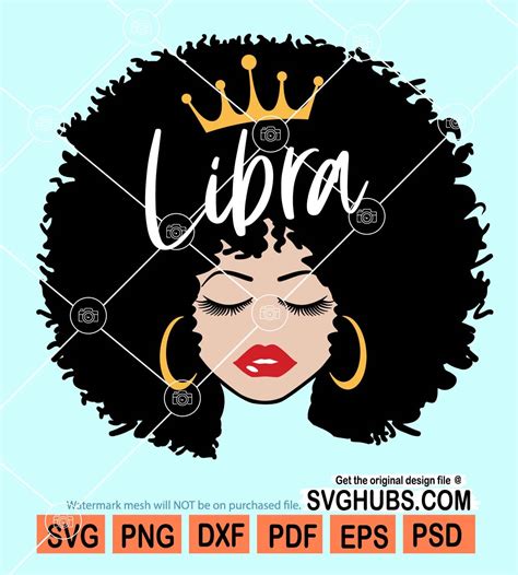 Libra queen svg, Horoscope SVG files, Zodiac signs SVG, Astrological svg, birthday svg