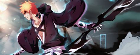 1200x480 bleach, kurosaki ichigo, anime 1200x480 Resolution Wallpaper, HD Anime 4K Wallpapers ...