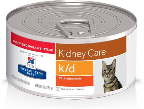 Hills Kidney Care Cat Food : Hill's Feline K/D Kidney Care with Chicken ...