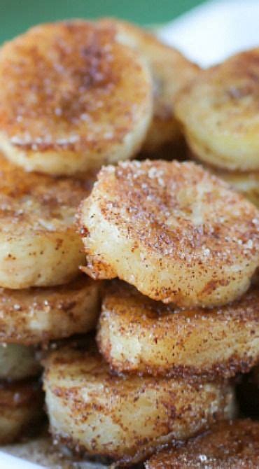 Pan Fried Cinnamon Bananas ~ Quick and easy recipe for overripe bananas, perfect for a special ...