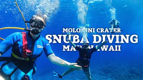 Molokini Crater Snuba Diving Maui Hawaii - YouTube