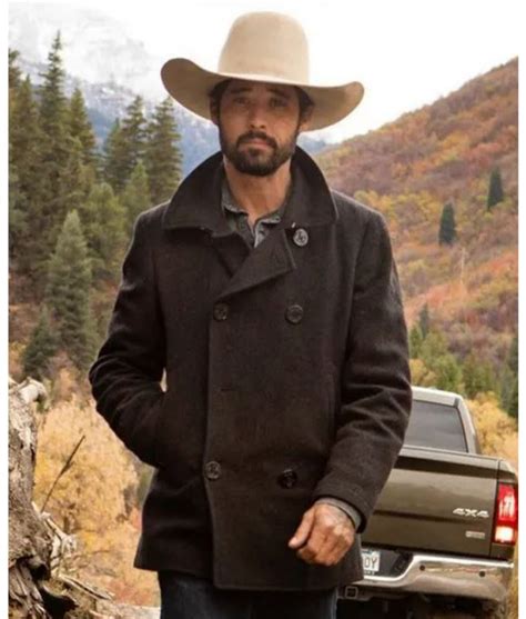 Ryan Bingham Yellowstone TV Series Walker Peacoat - Jackets Expert