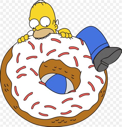 Homer Simpson Doughnut The Simpsons Game Maggie Simpson Bart Simpson, PNG, 1000x1045px, Homer ...