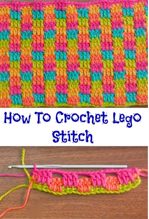 How To Crochet Lego Stitch - Crochet Ideas