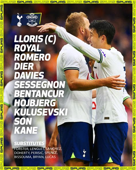 The Spurs Web on Twitter: "RT @SpursOfficial: Our first team of 22/23 ...