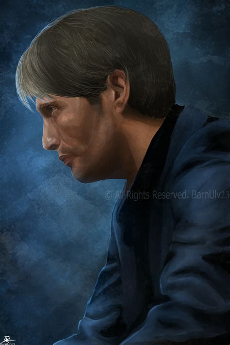 BarnUlv23 — Did a portrait of Cliff Unger, aka Mads Mikkelsen...