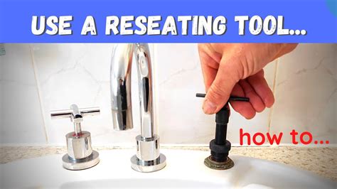 Reseating tool - how to reseat a tap with a Faucet Reseater - Inspire ...