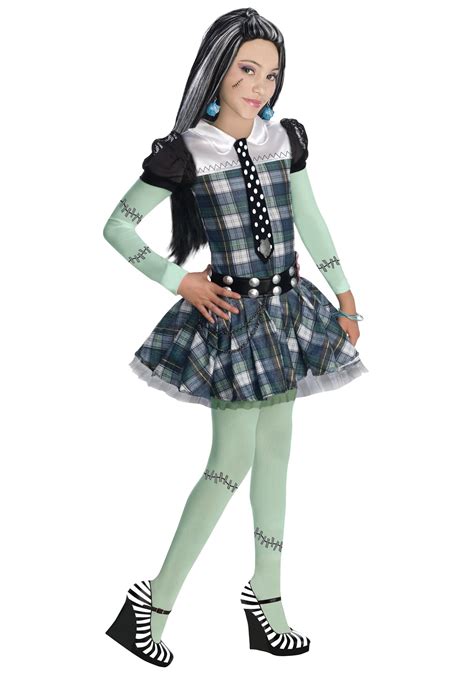 Frankie Stein Costume | Monster high costume, Girl costumes, Kids costumes