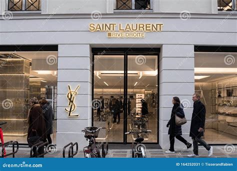 YSL : Yves Saint Laurent Store Facade in Paris Editorial Photo - Image ...