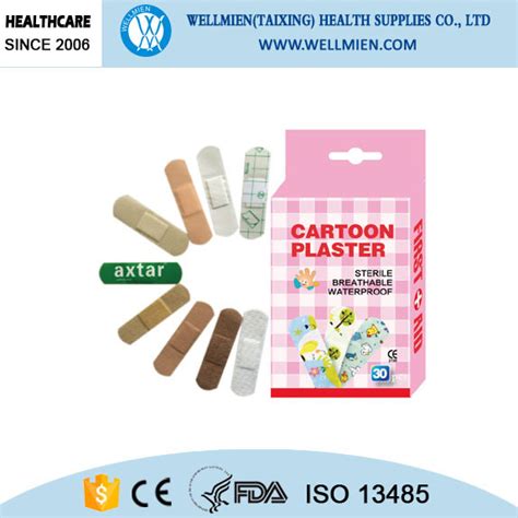 Custom Printed Wound Plaster Cartoon Band Aid - China Wound Plaster and ...