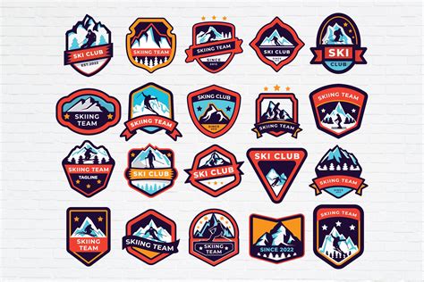 Ski Resort, Ski Patrol Logo Graphic by guavanaboy · Creative Fabrica