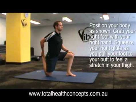 Half-Kneeling Quad Stretch | Exercise.com