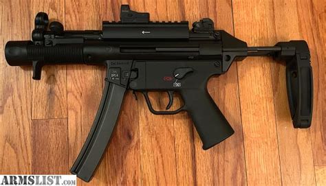 ARMSLIST - For Sale: HK sp5k 9mm MP5 pistol