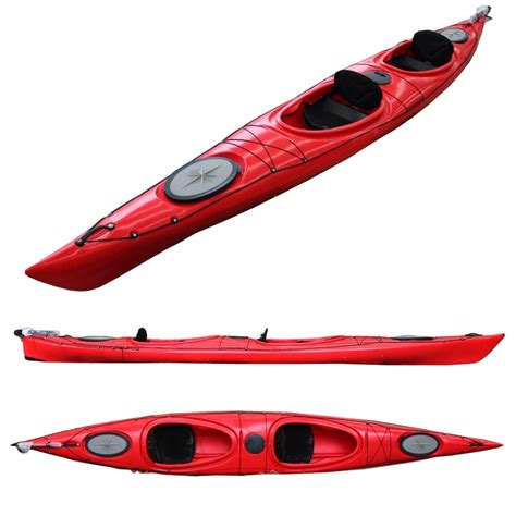 Vicking 15FT 2 Person Sea Ocean Kayak with Rudder System - Kayak for Sale and Chinese Factory ...