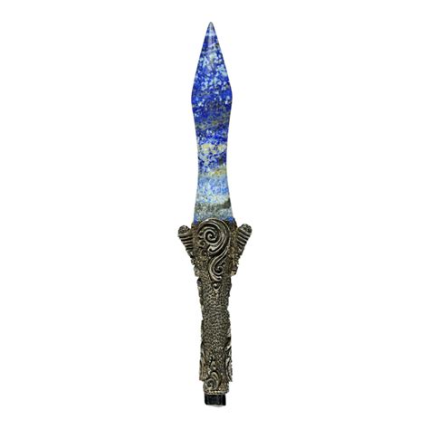 Lapis Lazuli 11.5" Tall Decorative Wand | Starborn Creations