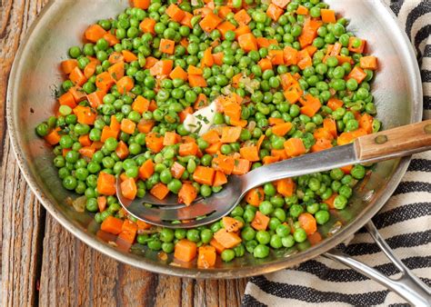 Peas and Carrots - Vegetable Recipes