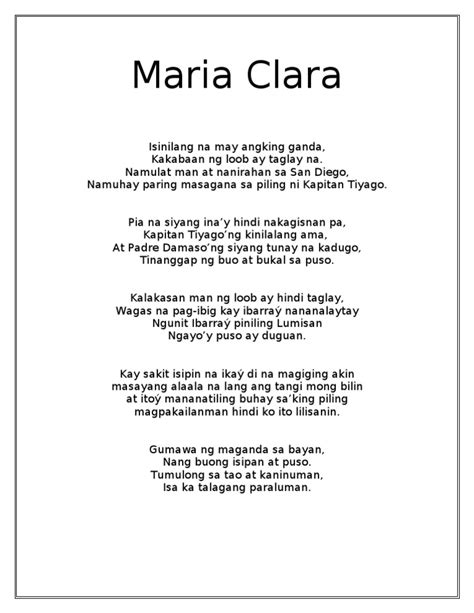 Maria Clara | PDF