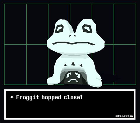 Undertale Froggit Low Poly by KamiWasa on DeviantArt