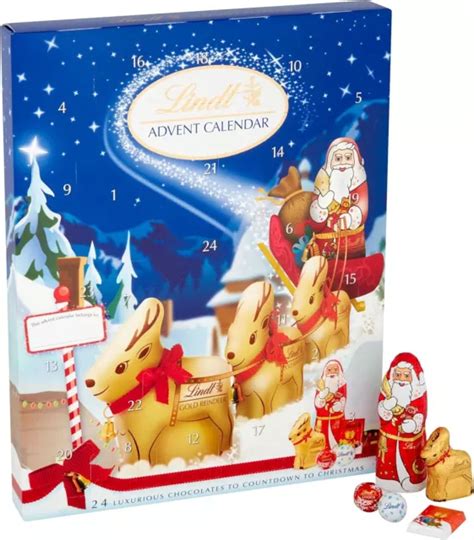 LINDT MILK CHOCOLATE Christmas Advent Calendar 2023 | Medium 160 g | A ...