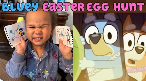 Bluey Inspired Easter Egg Hunt: EASTER VLOG 2023 - YouTube