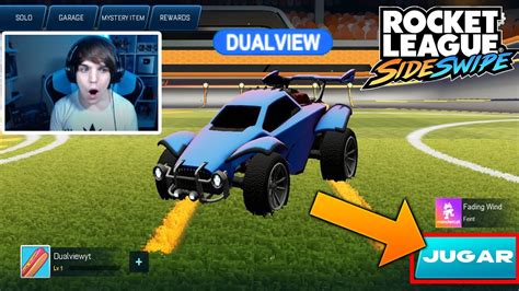 JUGANDO AL NUEVO ROCKET LEAGUE PARA MOVIL 🚀 ROCKET LEAGUE SIDESWIPE ...