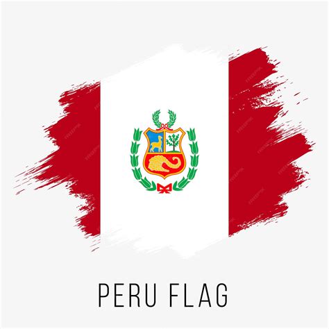 Premium Vector | Peru vector flag. peru flag for independence day ...