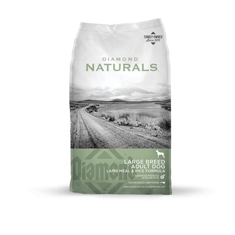 Diamond Naturals Large Breed Lamb & Rice Formula Adult Dry Dog Food ...