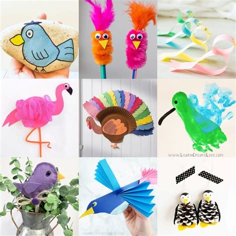 Bird Crafts for Kids: Creative Ideas for Feathered Fun - DIY Candy