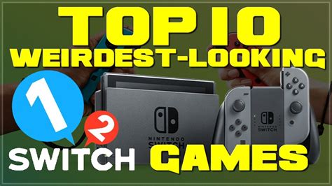 Top 10 WEIRDEST-LOOKING 1-2 Switch Games! - YouTube