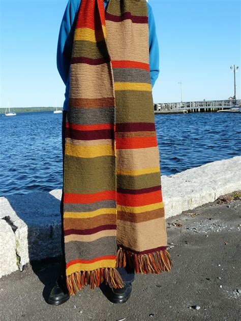 Season 13 Doctor Who Scarf 100% Wool