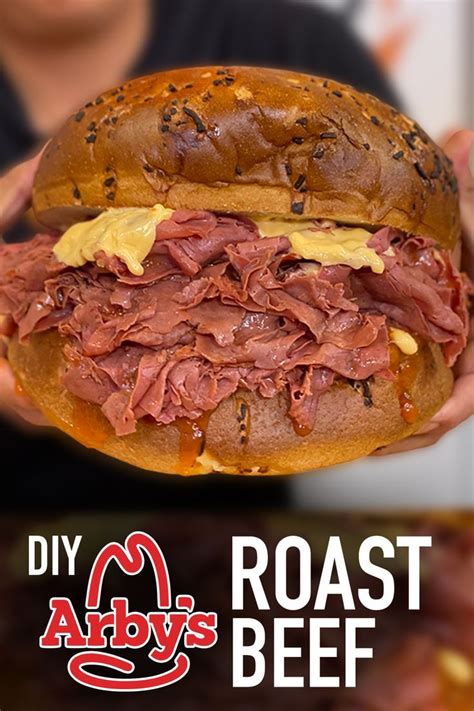 How To Make Arby's Roast Beef | Roast beef recipes, Deli roast beef recipe, Roast beef sandwiches