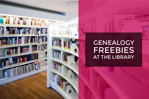 genealogy library freebies | Genealogy free, Genealogy book, Genealogy