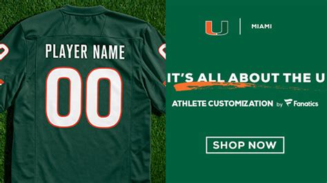 Customized Miami Football Jerseys on Sale Now – University of Miami ...