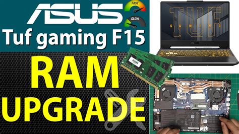 How to Upgrade RAM on Asus Tuf Gaming F15 FX506H Laptop - Step-by-Step ...