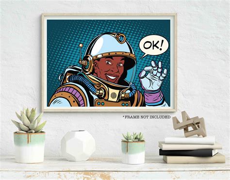 Retro Sci-fi Pop Art Space Poster Prints Unframed A4 A3 A2 | Etsy