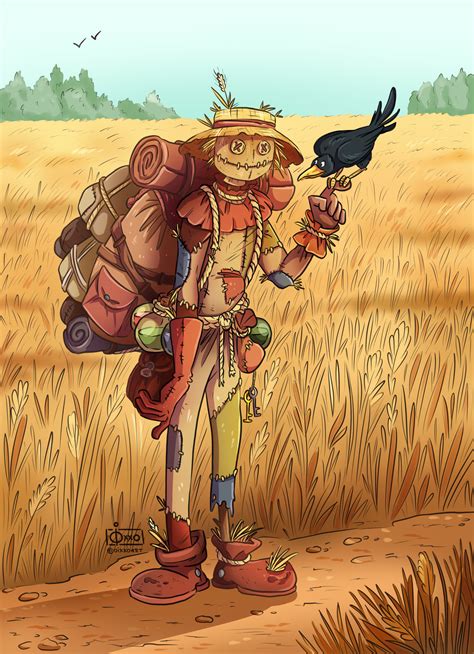 ArtStation - DnD Character - Scarecrow