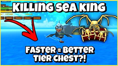 Kill Sea King Faster = Better Tier Chest?? | King Legacy - YouTube